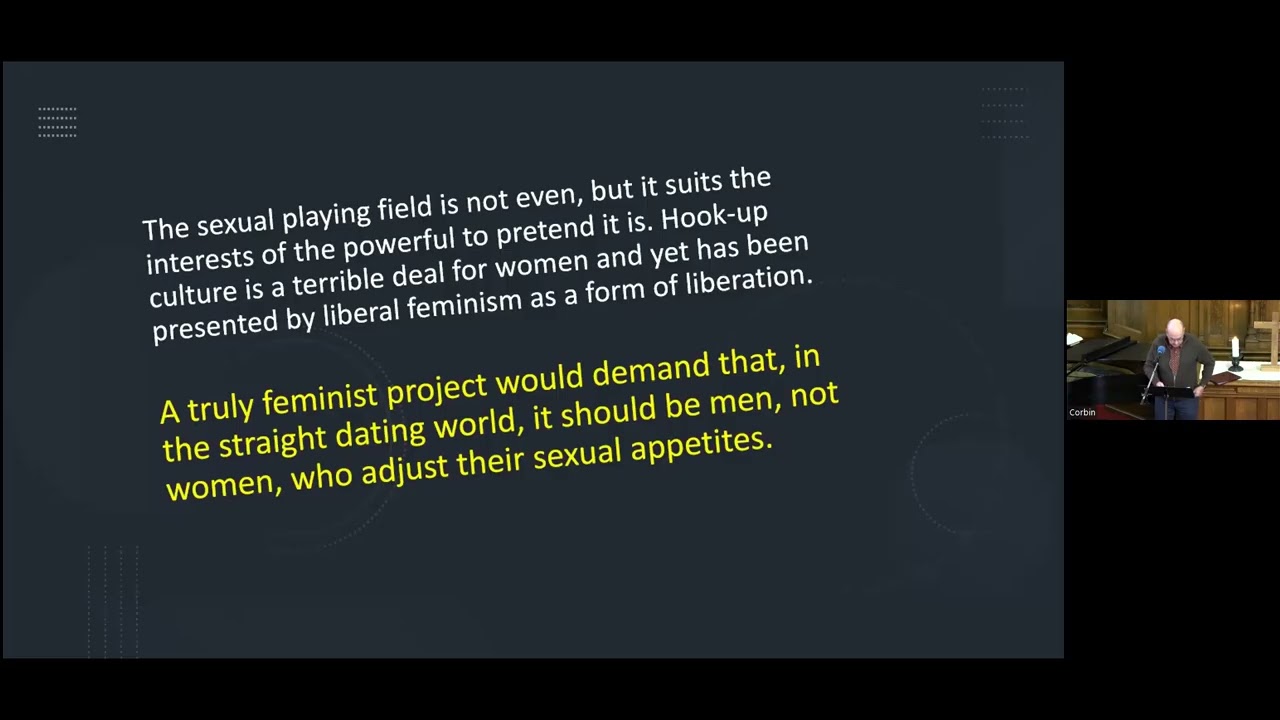 Oct 23 2022 – Matthew 5.27-30 – Rethinking the Meaning of Sex